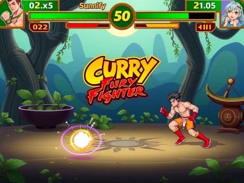 Curry Fury Fighter gameplay screenshot